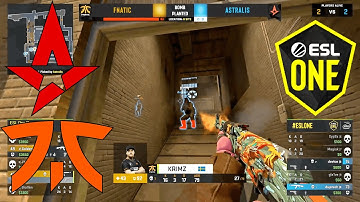 Astralis Vs Fnatic | ESL ONE : Road To Rio Best Moments