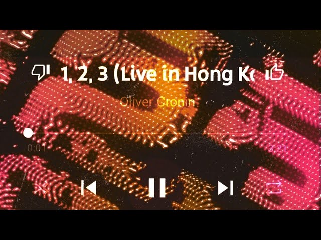 Oliver Cronin - 1,2,3 You should never fall in love with me 😤 (Anniversary Edition) Live in Hongkong