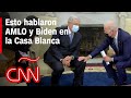AMLO y Biden en la Oficina Oval: esto conversaron en su primera reunión bilateral