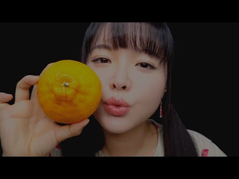 ASMR Hanrabong(Korean Special Orange), Rice Cake Eating Sounds