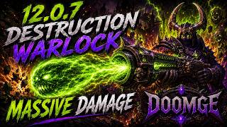 12.0.7 DESTRUCTION WARLOCK IS A CHAOS BOLT SHOTGUN MASSIVE DAMAGE PvP