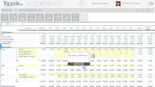 Budgeting and Planning Demo   Tagetik Performance Management Software resol