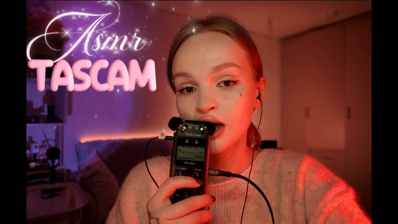 грызу свой микрофон 🥱😴 tascam asmr