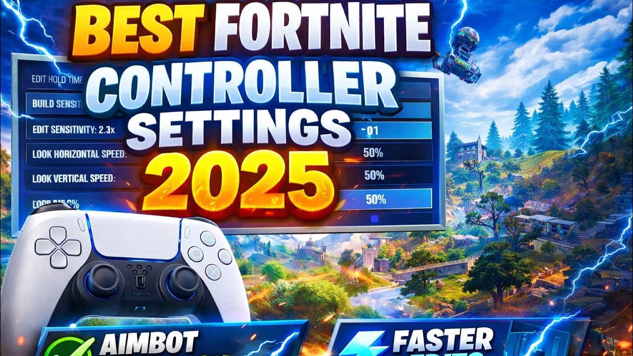 “BEST FORTNITE CONTROLLER SETTINGS” (2026) 