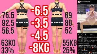 [Changed my 40's life] -8kg workout routine. Once a day for a year.