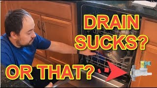 Bosch dishwasher inlet water valve replacement HOW TO DIY.