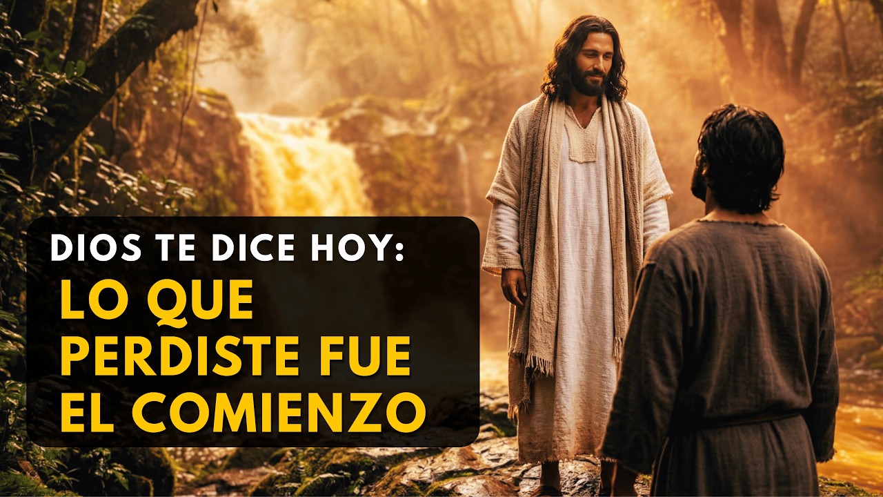 Dios te dice hoy: Lo que perdiste no fue el final, fue el comienzo de ...