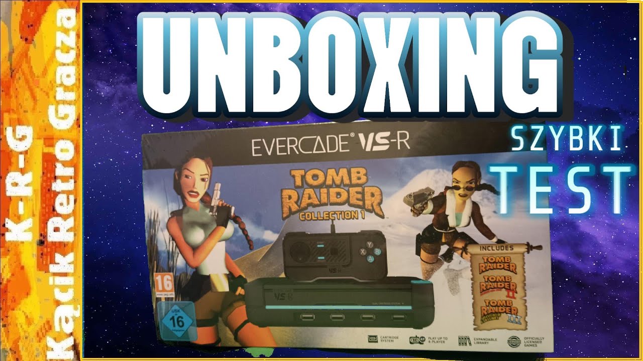 EVERCADE VS-R : UNBOXING i SZYBKI TEST !! * NOWOŚĆ 2024