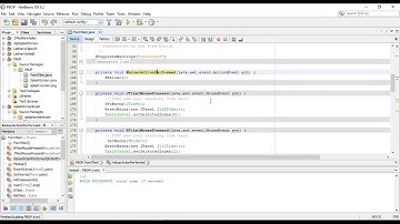 Progress Aplikasi Penjualan Tiket KAI NetBeans
