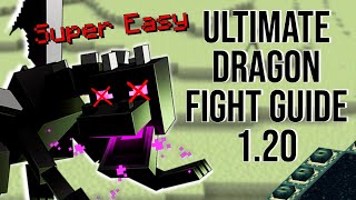 How to Defeat the Ender Dragon Easy 1.20 Survival (MCPE/Xbox/PS4/Switch/Windows) Ender Dragon Guide
