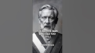 Seneca: Finding True Wealth - Contentment Over Cravings  #quote #seneca #motivation #selfdeception