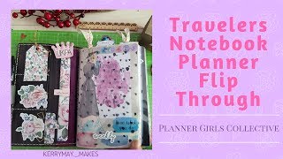 Travelers Notebook Setup & Planner Flip Through - Uglydori