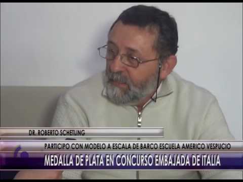 A792 NOTA DR SCHETLING MEDALLA DE PLATA EN MODELISMO NAVAL