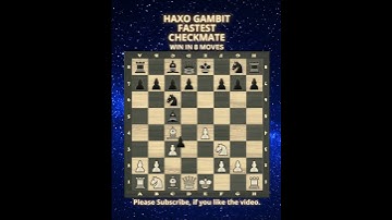 Haxo Gambit | Fastest Checkmate | Scotch Opening | Chess Openings | Chess Tricks