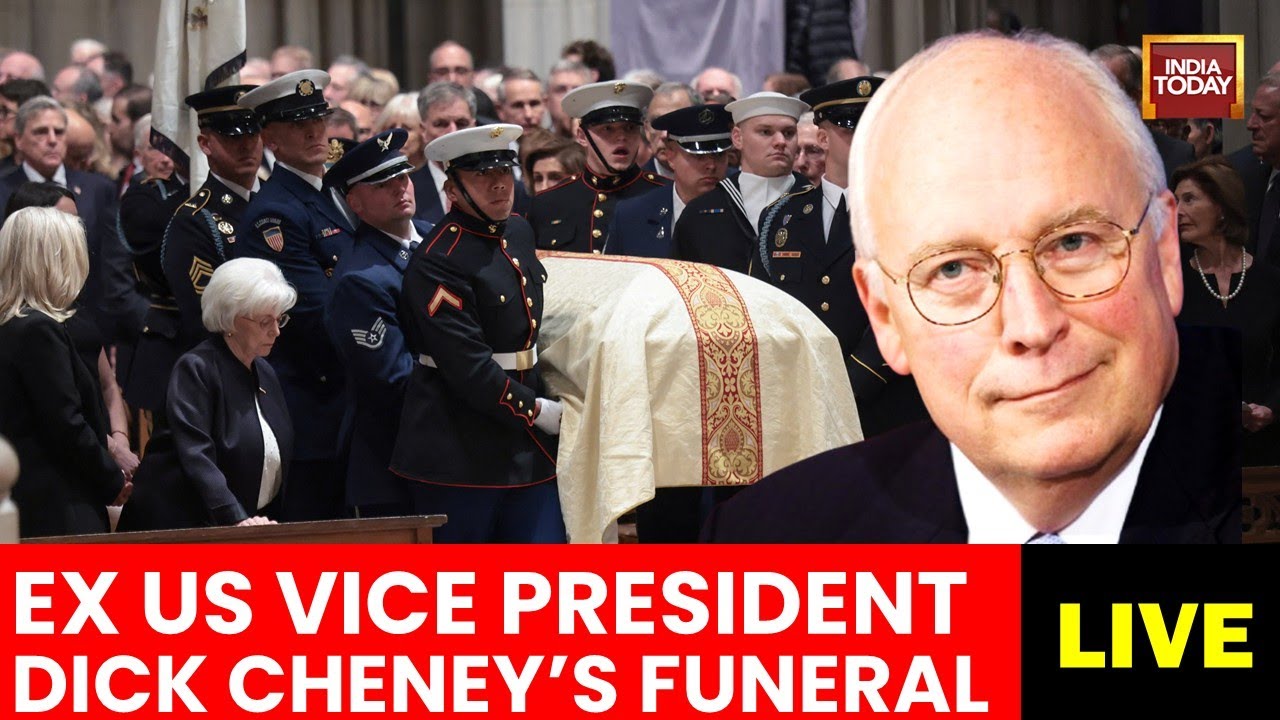 Former US Vice President Dick Cheney's Funeral LIVE | Dick Cheney's Death News | US News | LIVE