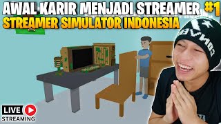 AWAL KARIR MENJADI STREAMER GAME #1 - GAME STREAMER SIMULATOR INDONESIA screenshot 4