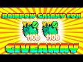 2 *RAINBOW GALAXY FOX* GIVEAWAY! (Pet Simulator X)