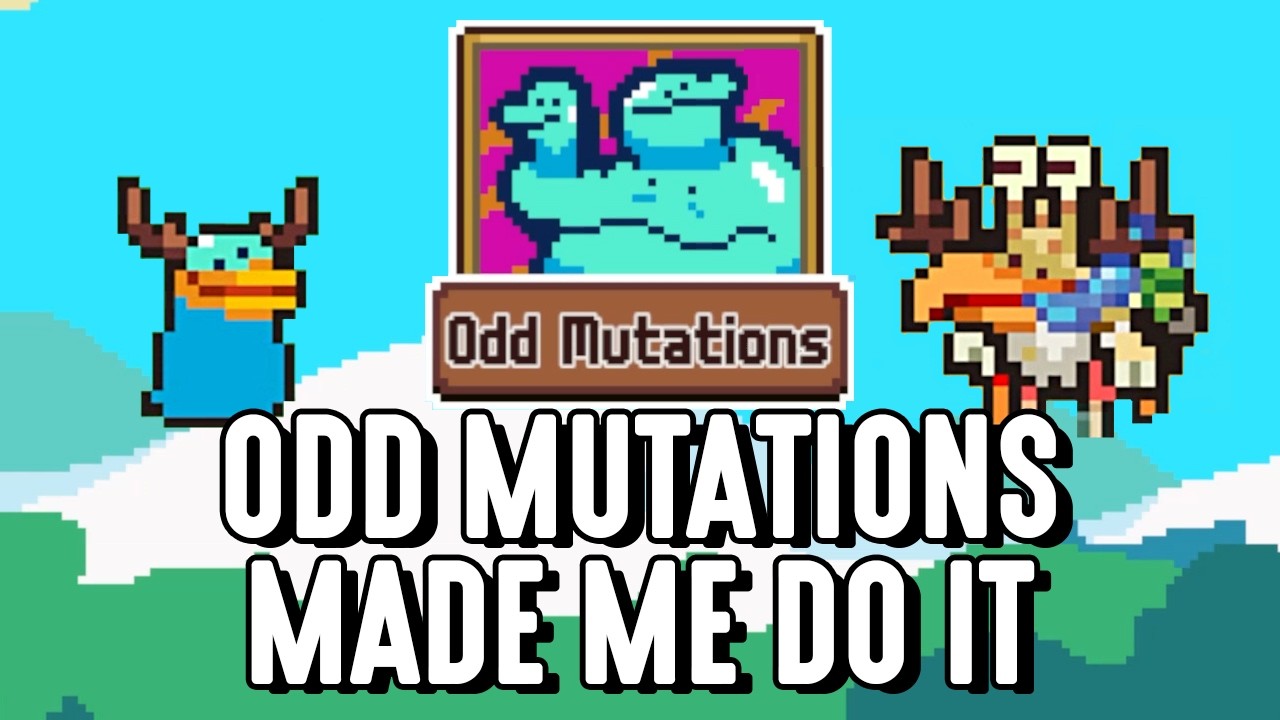 I Evolved Furry Bird-Deer-Turtle-Hamster-Crab During Odd Mutations Challenge