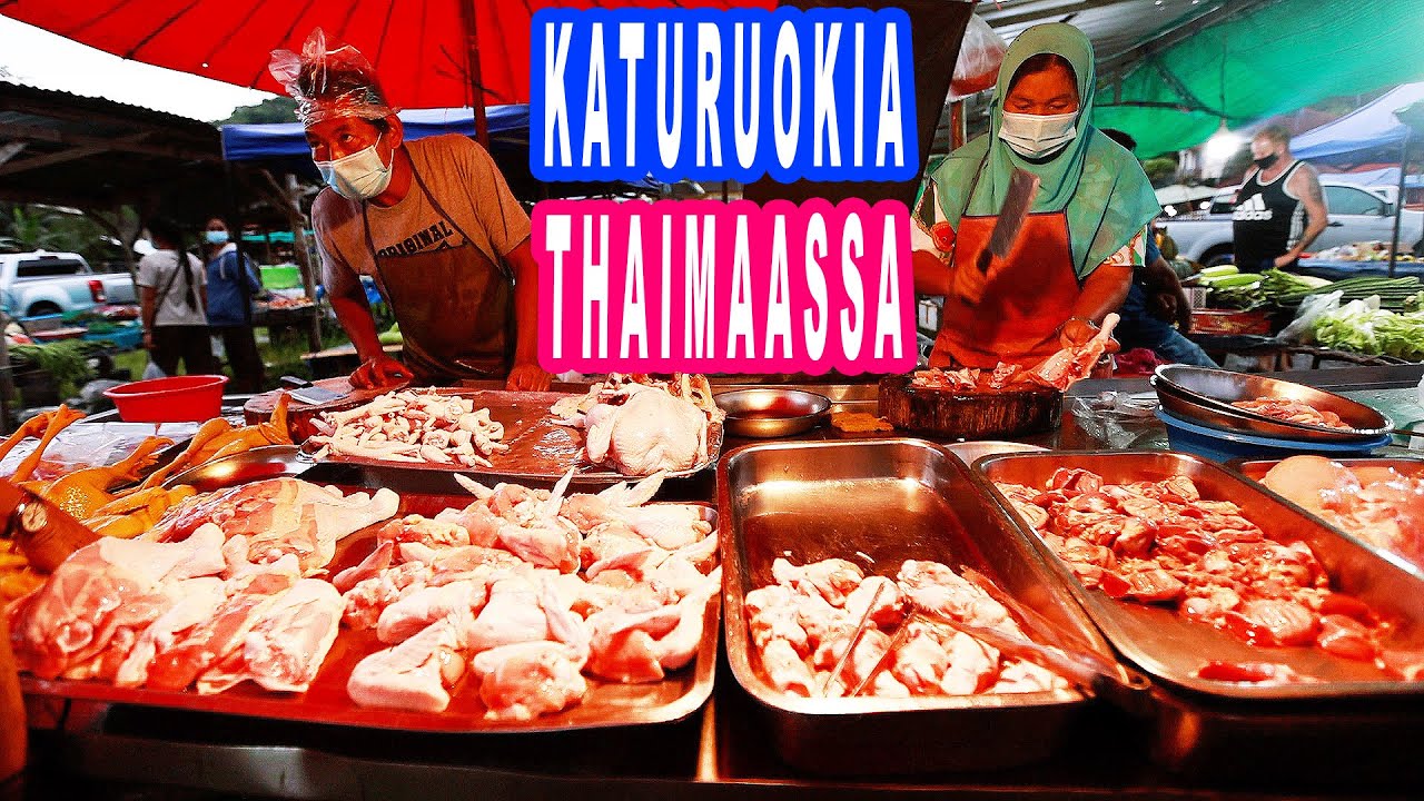 MAISTELEN KATURUOKIA THAIMAASSA! | Phuket Vlogi ep. 3