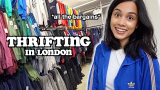 come thrifting in london with me + thrift haul | clickfortaz