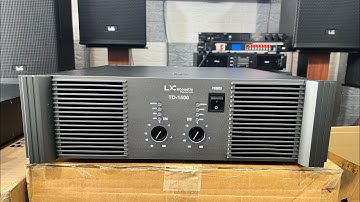 Thiết kế đẹp nhất 2023 , Công nghệ mạch class TD mới nhất của hãng LXacoustic|TD-1500 Chuyên sub kep