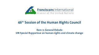 HRC46 - Item 3: General Debate (Climate change)