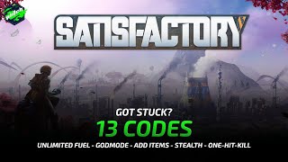 SATISFACTORY Cheats: Add Items, Godmode, Unlimited Fuel, Stealth, ... | Trainer by MegaDev