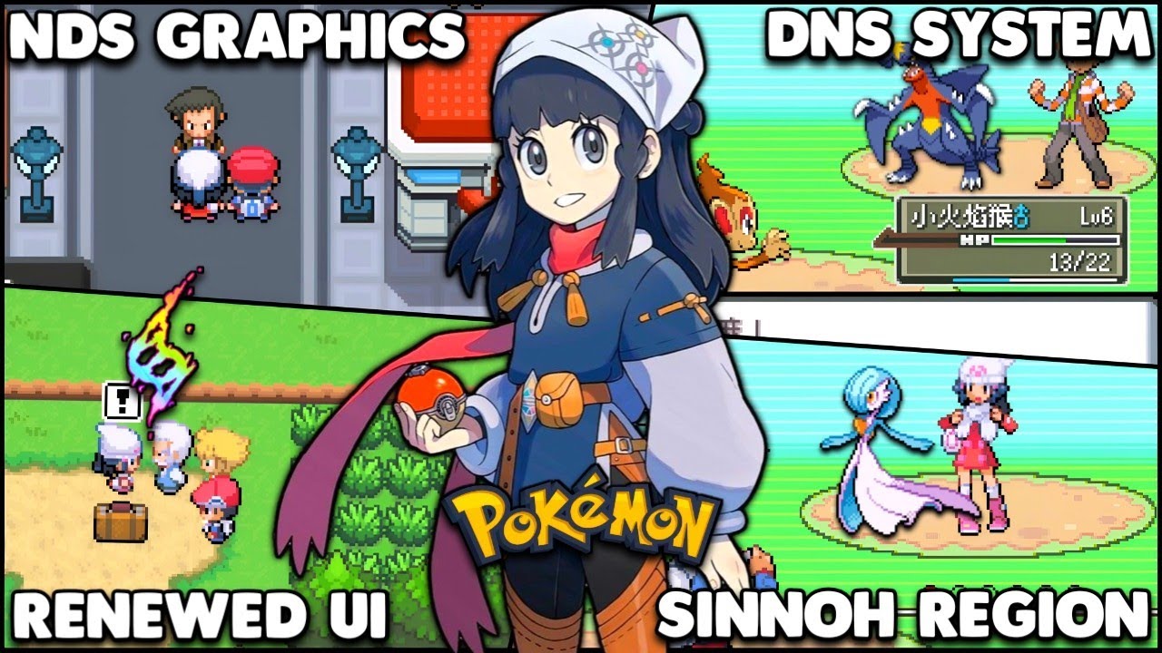 NEW Pokemon GBA ROM Hack With Gen 8 Moves, NDS Graphics, Renewed Ui ...