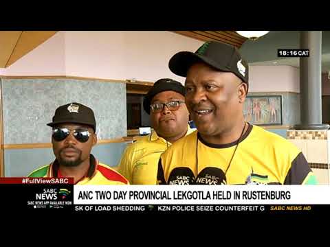 ANC North West holds provincial Lekgotla in Rusternburg