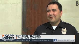Pasco Police bring awareness to cancer with 'Pink Patch Project'