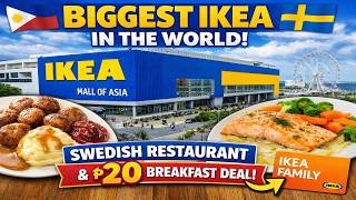 Inside the World’s Biggest IKEA | Swedish Restaurant Food Tour