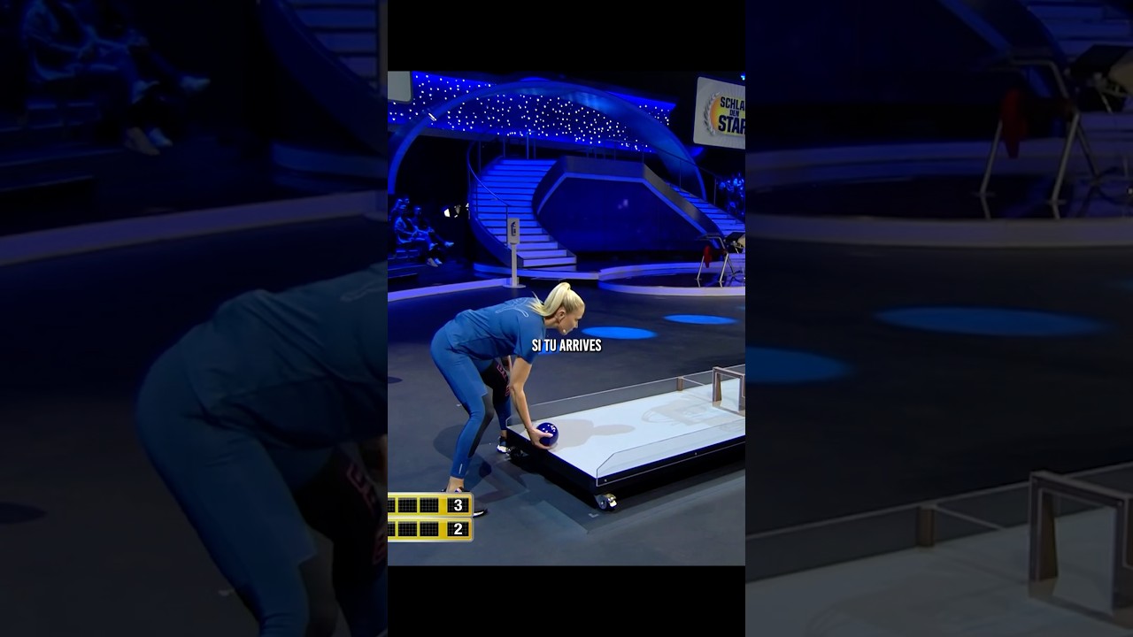 👀 Si tu arrives à lancer la balle droite tu gagnes 100 000€