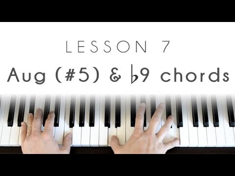 Augmented 5 B9 Chords Piano Lesson Youtube