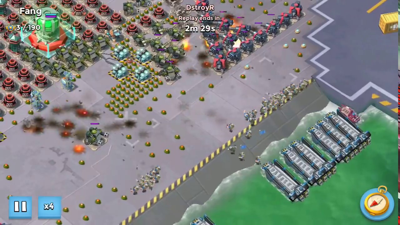 Boom Beach - Fang - Dead End - 2 Attack