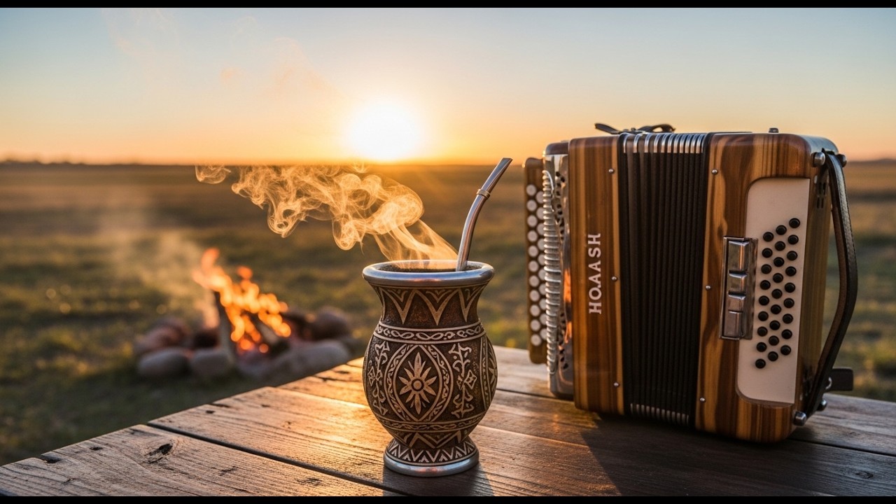 MÚSICA GAÚCHA (Milonga) - Chimarrão, Fogo e Vento