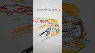 Drawing Stickman With Powers Easy | #artcommunity #art