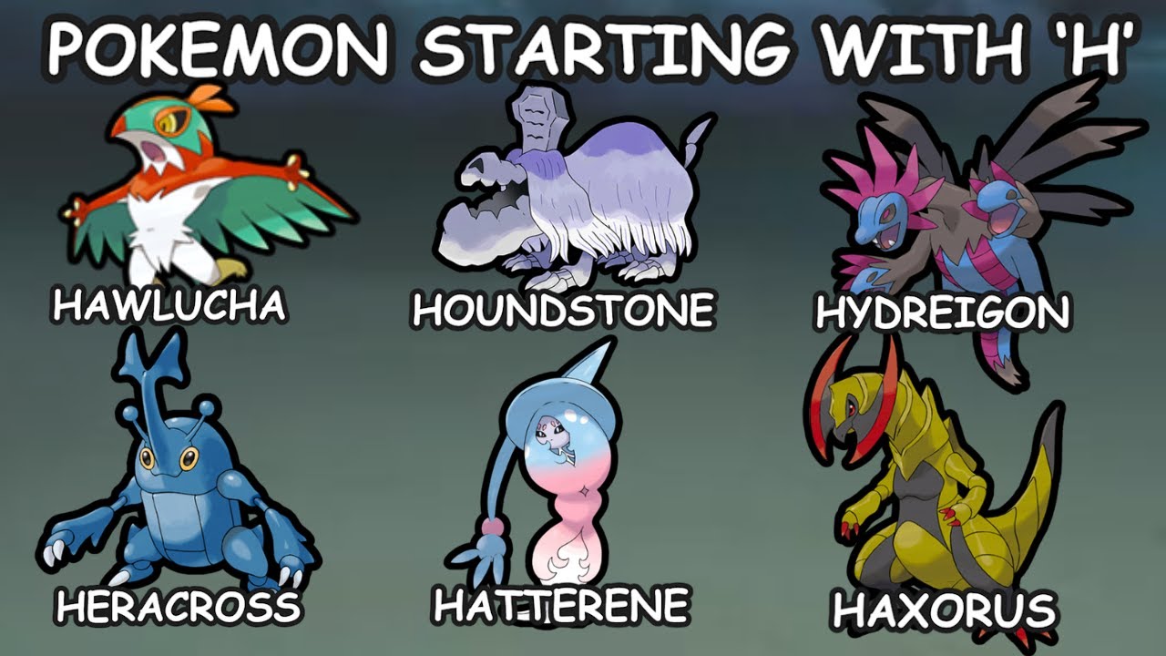 ONLY LETTER 'H' POKEMON TEAM IS ASTONISHING ON POKEMON SHOWDOWN! - YouTube