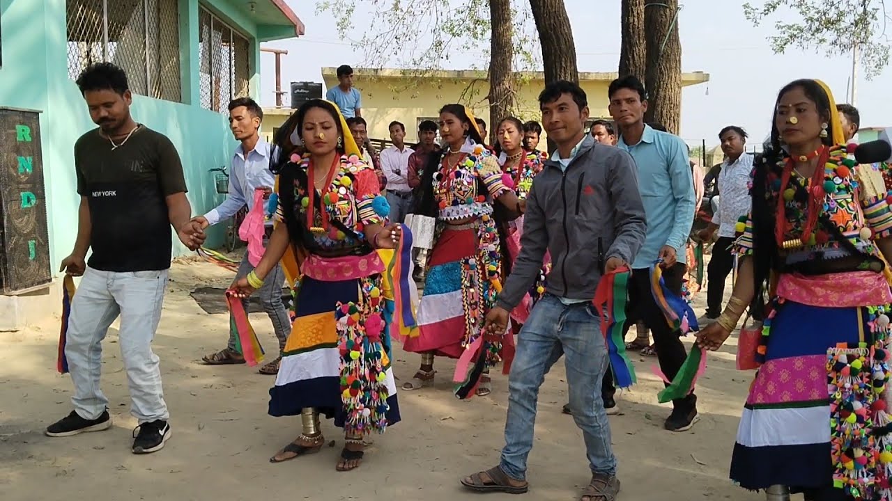 Rana Tharu holi dance 2023.   |. Rana Tharu Holi culture