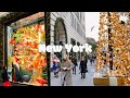 [4K]🇺🇸NYC Walk🗽Christmas Windows & Lights 2021🎄✨Macy’s, Bergdorf Goodman, 5th Ave | Nov 2021