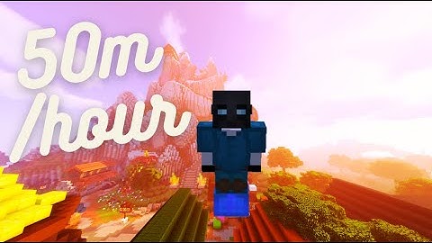 How I make 50 million coins in 1 hour (Hypixel Skyblock)
