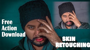 My Secret of Auto High-End Skin Retouching in 1 Click Action  | Free Download Action