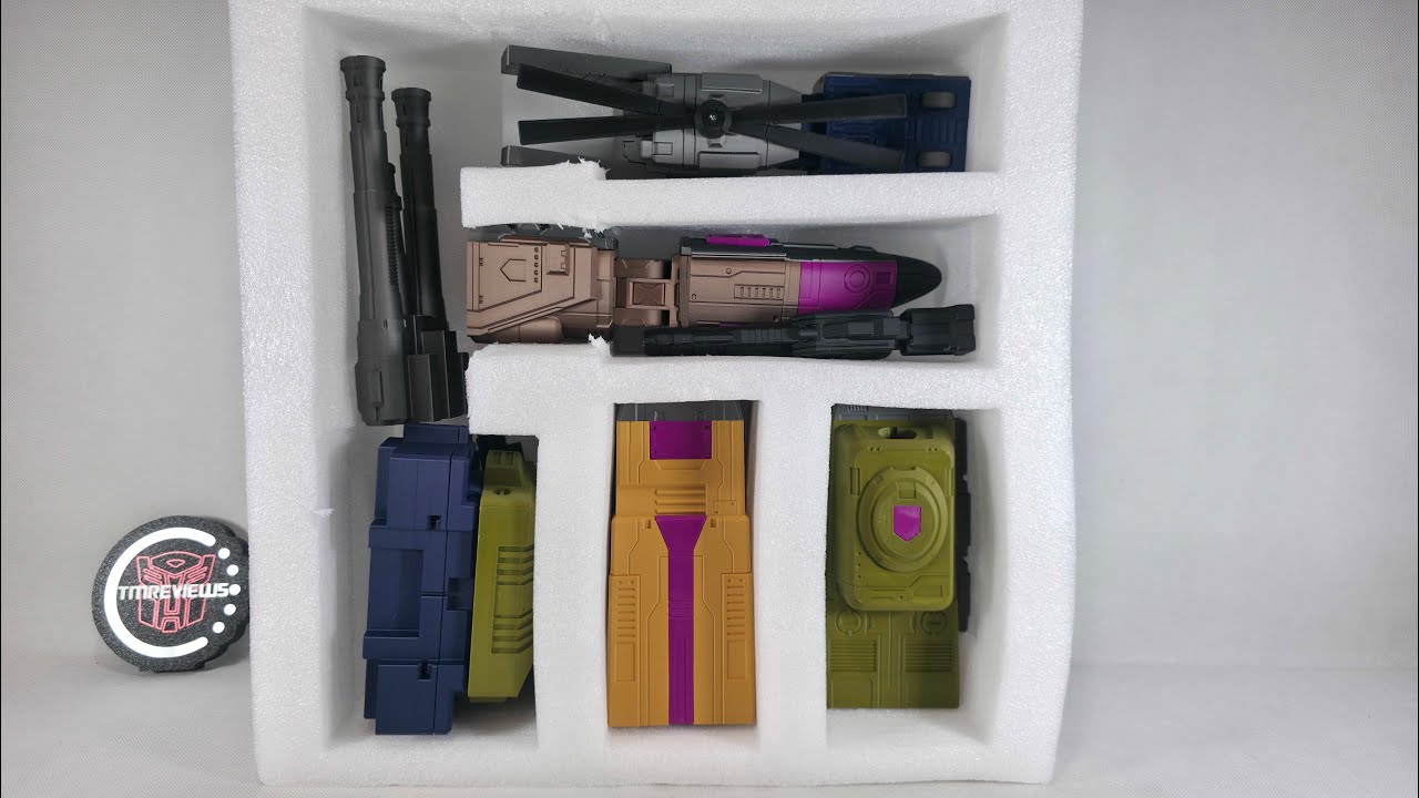 Unboxing: QQT Studio G1 Toon "Liberation" Kit for Magic Square Lord of War