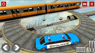 😱Police Limo Car Stunts DRIVE THROUGH Racing new Car Game 2020 Android Gameplay Video Umii Gaming screenshot 4