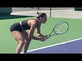 Marta Kostyuk: Hottest WTA Beauties Tennis Practice Indian Wells 103