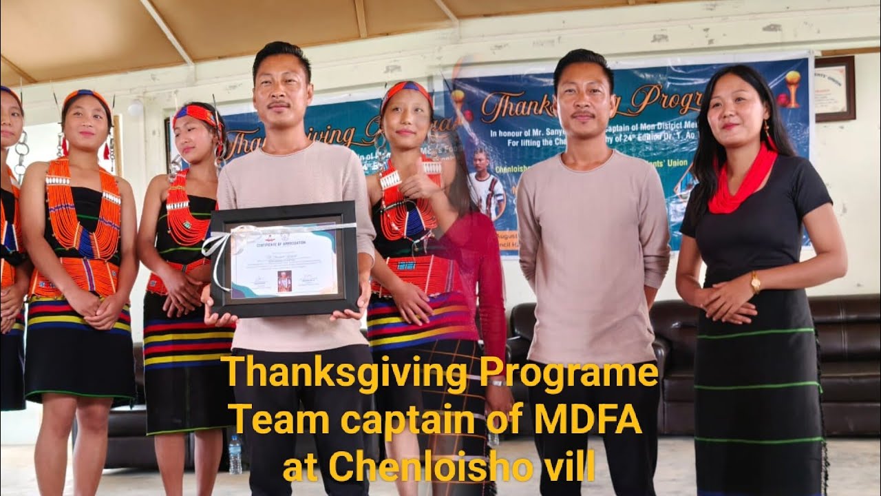 22 August 2025 Homecoming Captain of MDFA Mr Sanyem // Thanksgiving Programe 