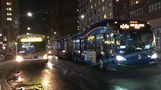 2017 New Flyer XD60 #6105 on the M14D at 14th Street and 4th Avenue