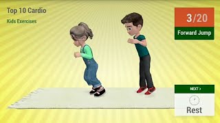 Top 10 Cardio Exercises for Kids || Aerobic Exercise