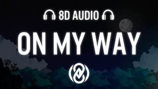 DaWave & Alltair - On My Way (Lyrics) | 8D Audio 🎧