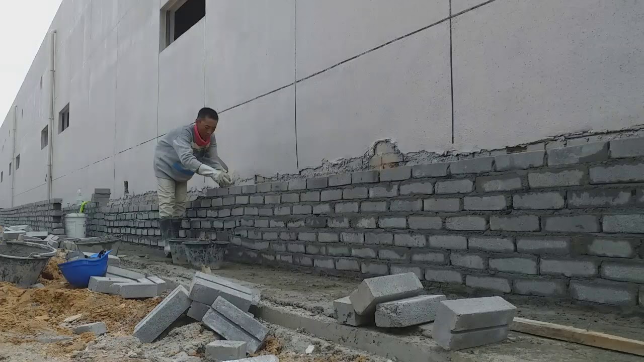  Cara  pasang batu  bata dengan cepat dan rapi YouTube
