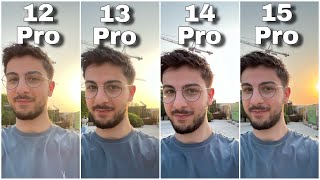 iPhone 15 Pro vs 14 Pro vs 13 Pro vs 12 Pro Photo and Video Test !